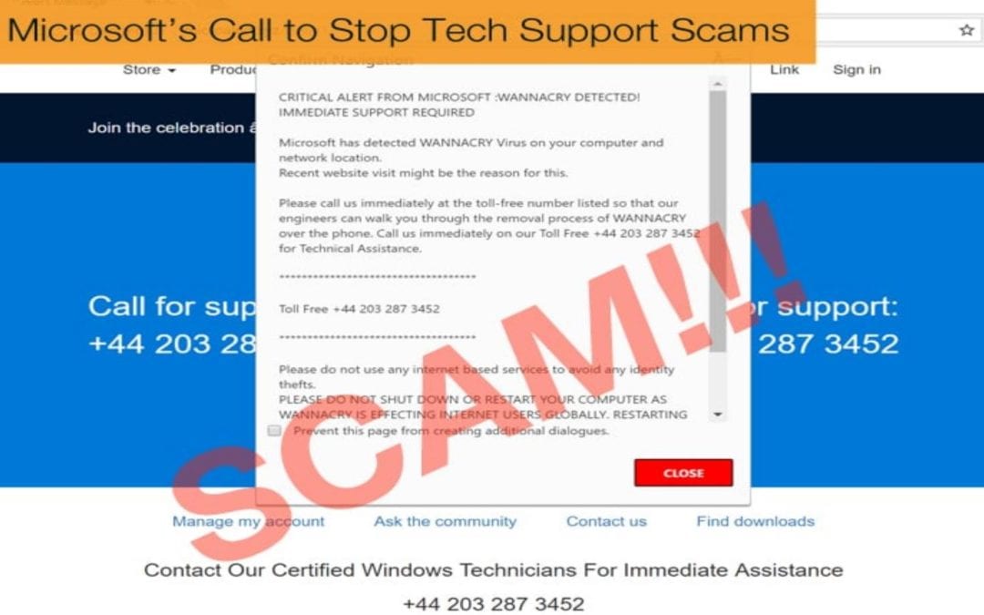 Tech Support Scams